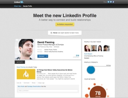 New LinkedIn Profile